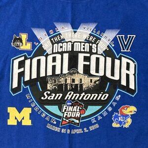 2018 NCAA MEN'S FINAL FOUR SHIRT VILLANOVA MICHIGAN SHIRT